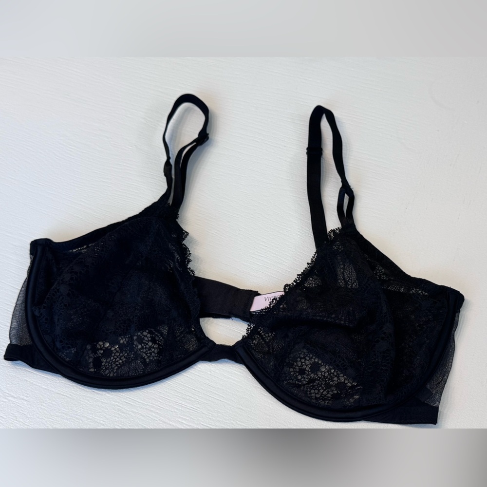 Victoria's Secret Black Lace Bra